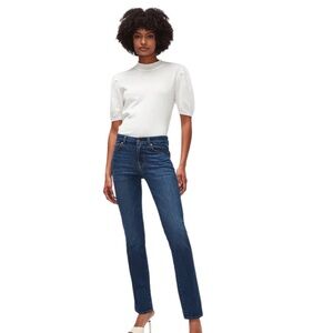 7 For All Mankind “Kimmie” Straight Leg Jeans